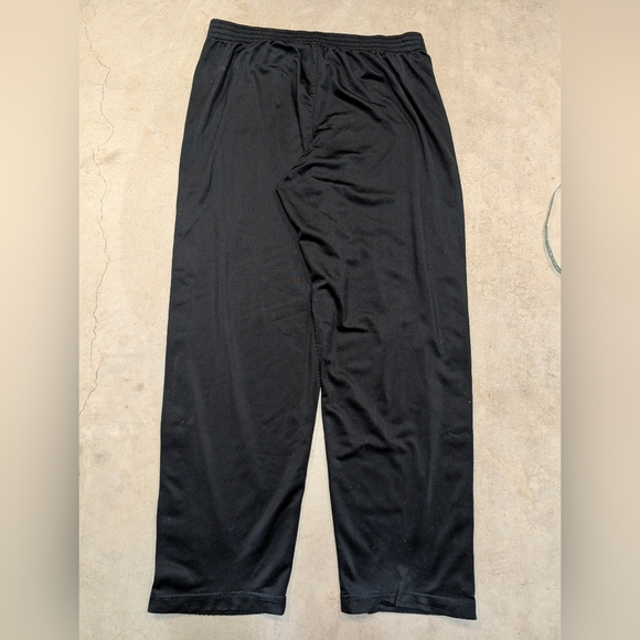VTG 90s Nike Breakaway Pants Mens XL Black Flaws Snap Down Leg - Picture 7 of 7